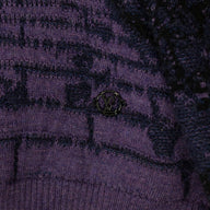 Louis Vuitton Wizard of Oz Brick Road Jacquard Sweater in Purple