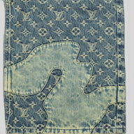 Louis Vuitton X Nigo Patchwork Monogram Denim Jeans