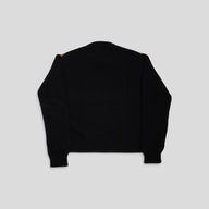 MARNI CARHARTT WOOL/SILK SWEATER - BLACK/BROWN