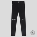 RTA Bryant Rest in Peace Jeans in Black