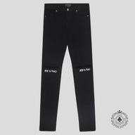 RTA Bryant Rest in Peace Jeans in Black