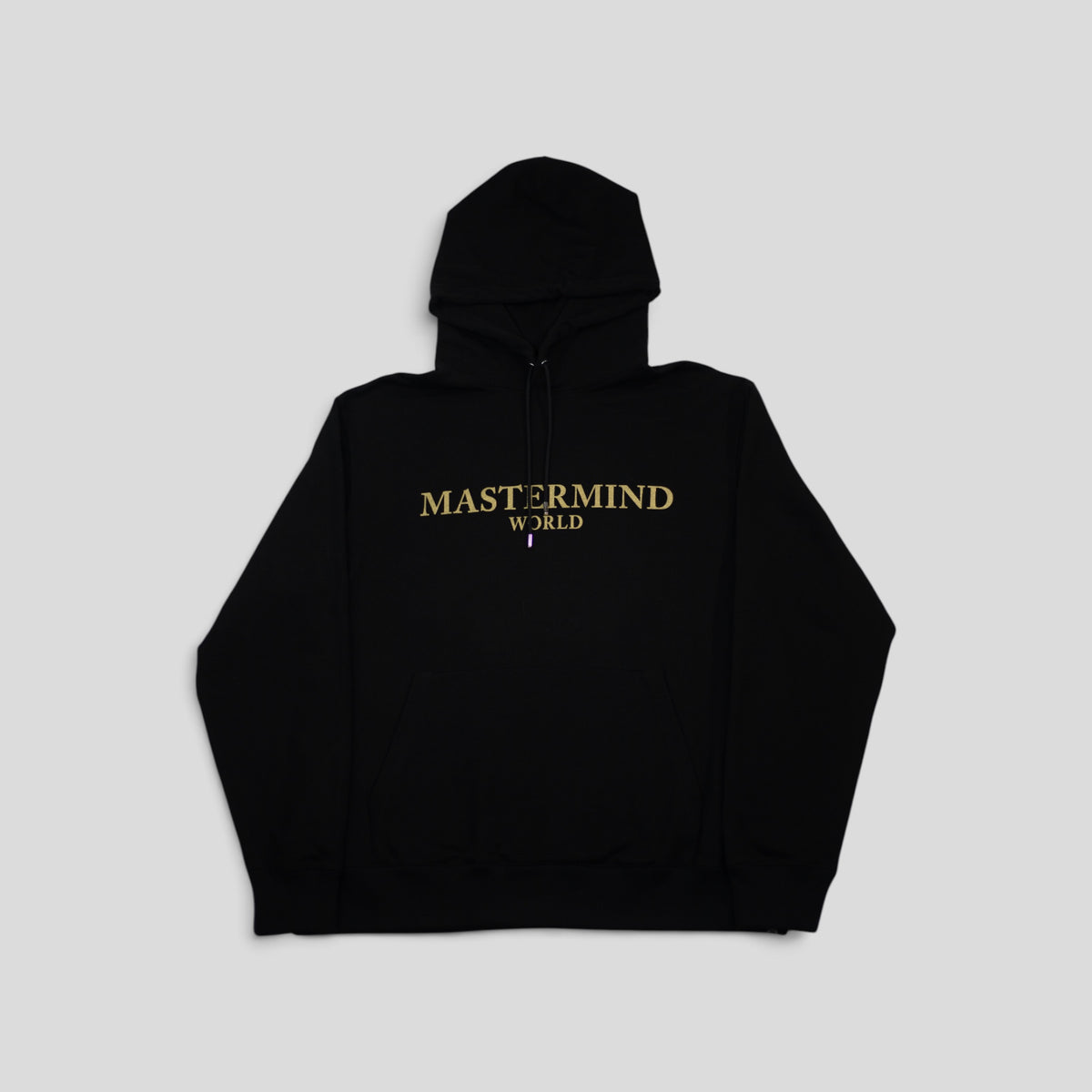 Mastermind World Glitter Logo Hoodie in Black