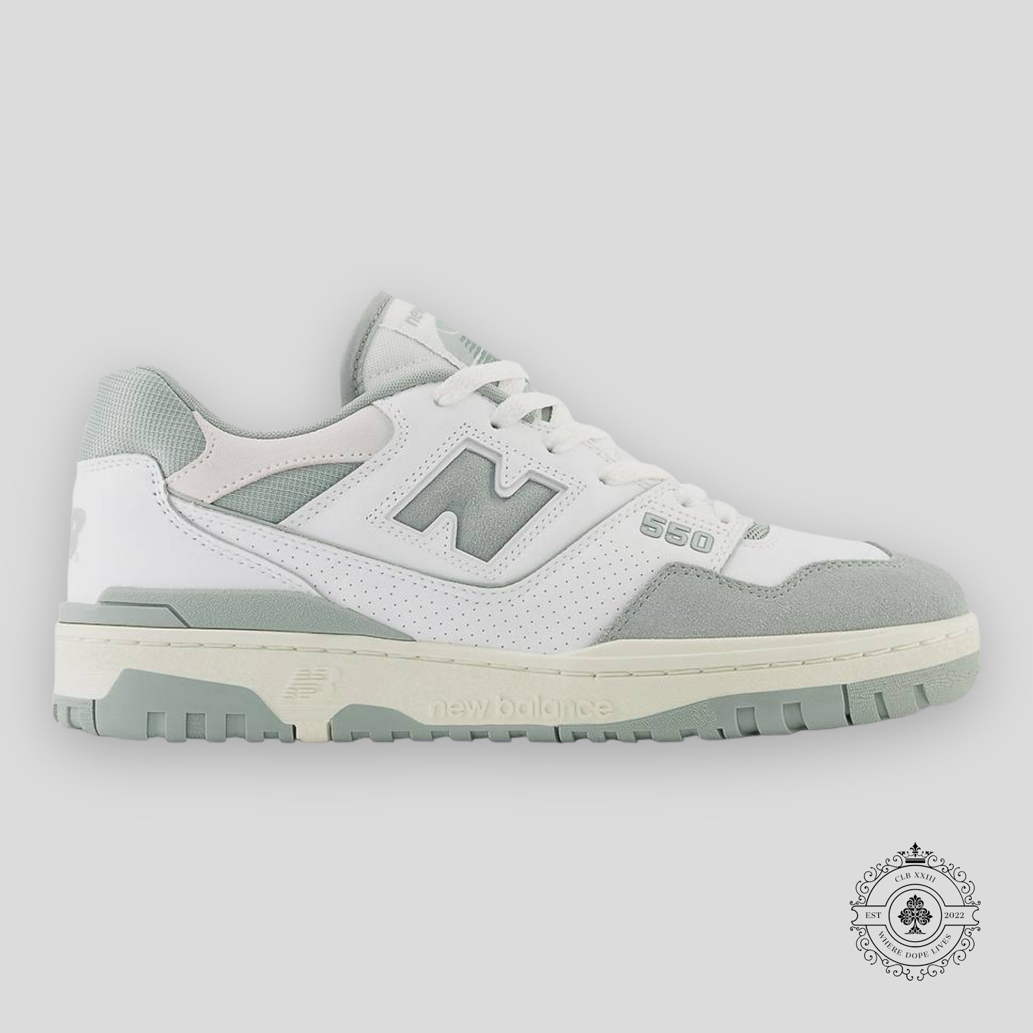 New Balance 550 White Juniper