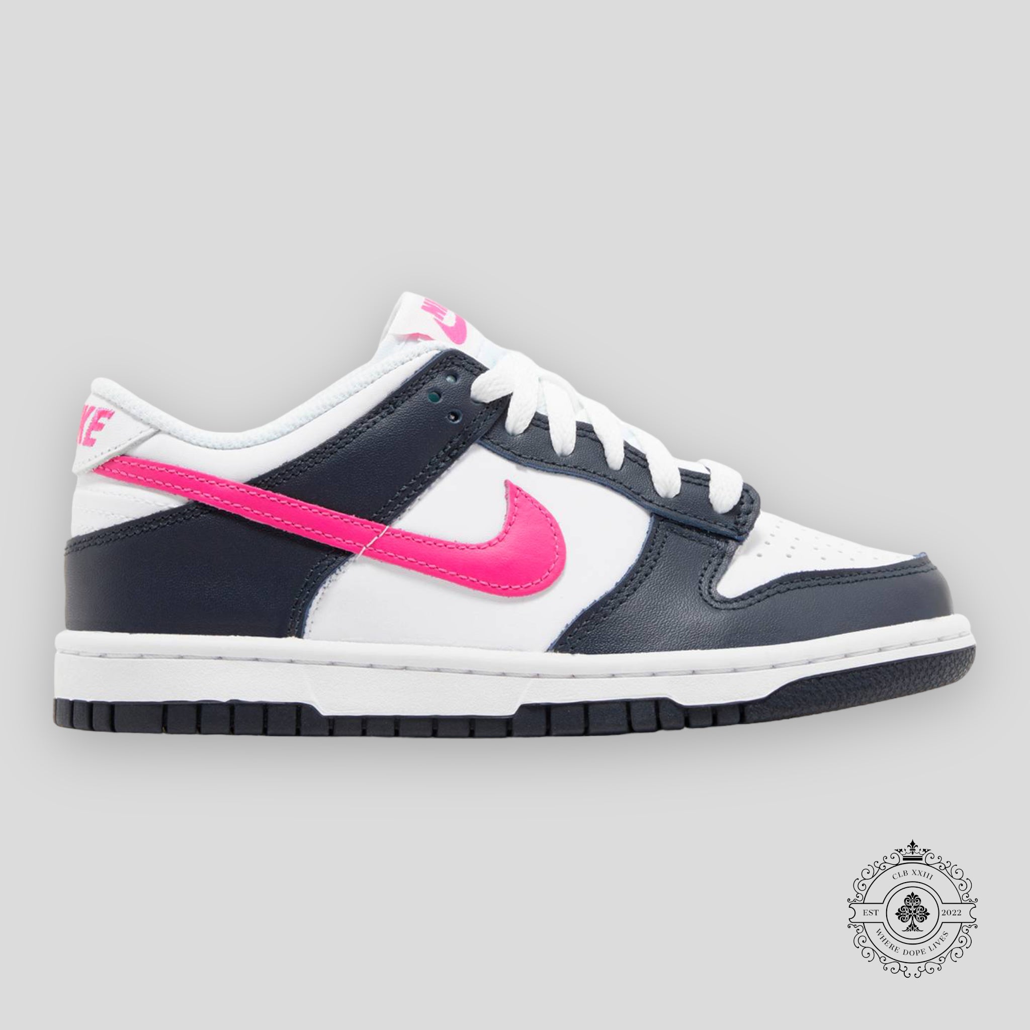Nike Dunk Low (GS) "Obsidian Fierce Pink"