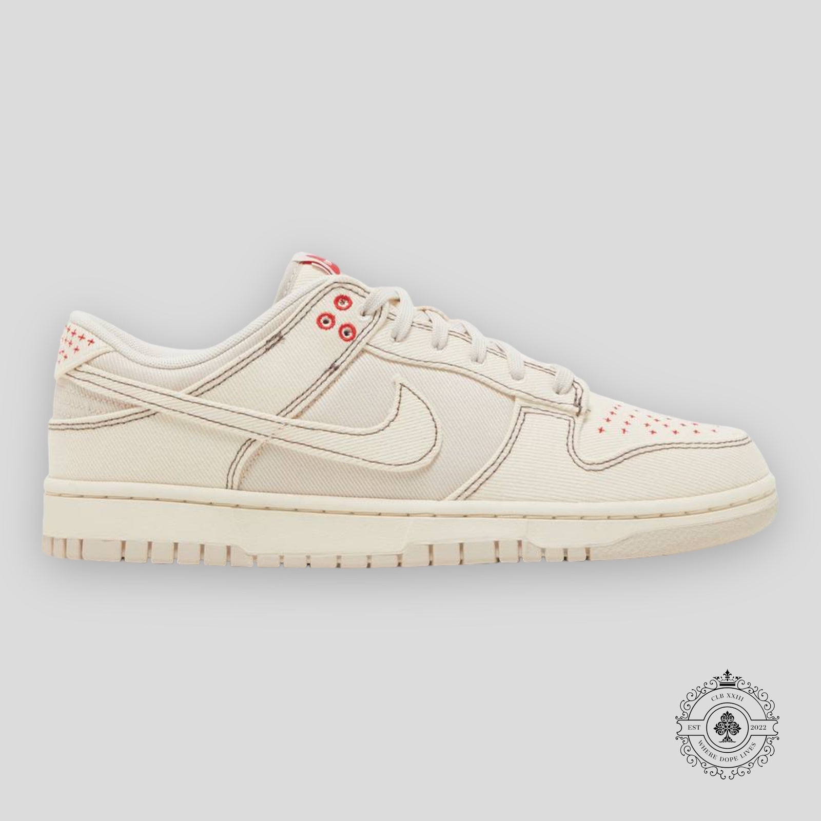 Nike Dunk Low Light Orewood Brown Sashiko