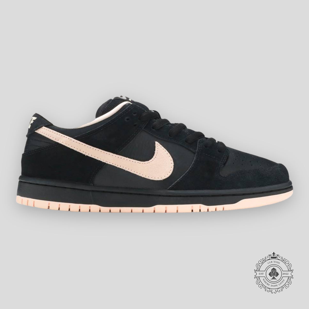 Nike SB Dunk Low “Black Washed Coral”
