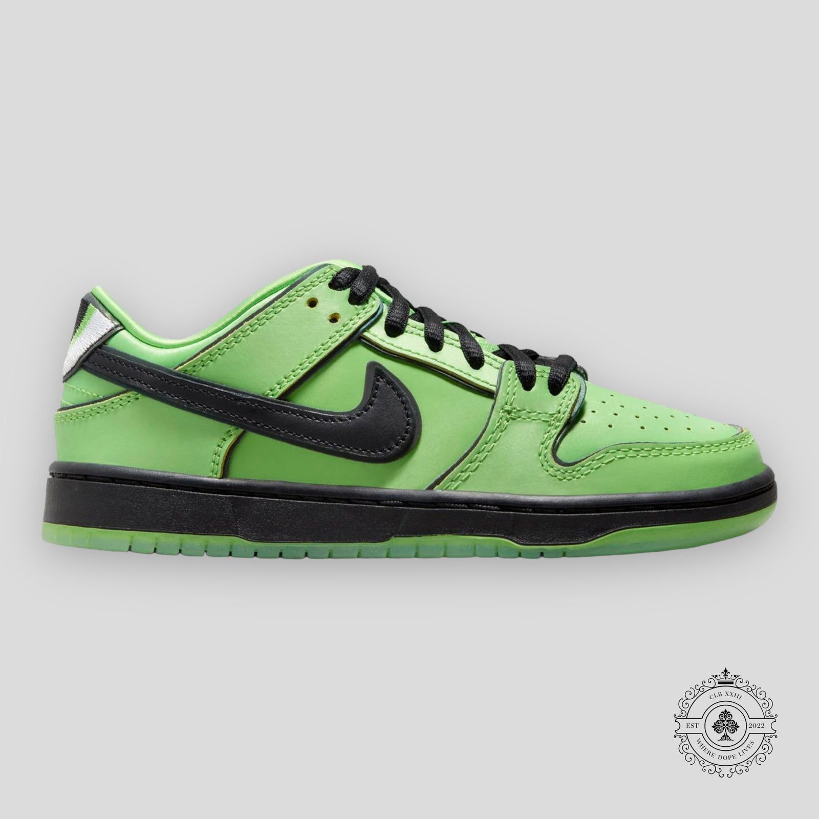 Nike SB Dunk Low PS The Powerpuff Girls Buttercup