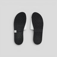 Chrome Hearts Plus Patch Slide in White