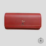 Cartier Leather Watch Case in Red
