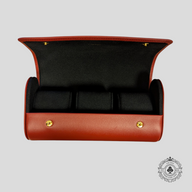 Cartier Leather Watch Case in Red