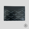 Goyard Saint Sulpice Card Holder in Jet Black