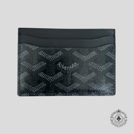Goyard Saint Sulpice Card Holder in Jet Black