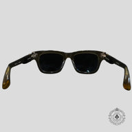 Chrome Hearts Dick Fitzener Glasses in Olive/Silver