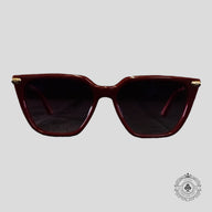 Chrome Hearts Stiffilis Glasses in Red/Gold