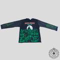 Vintage Grave Digger Monster Truck Racing Long Sleeve Tee in Black