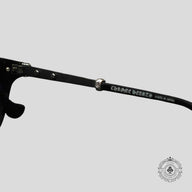 Chrome Hearts Titanasluvr Glasses in Black/Silver