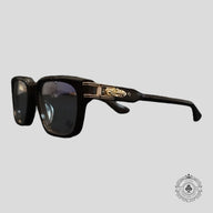 Chrome Hearts Bulge Glasses in Brown/Gold