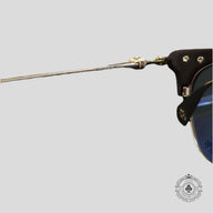 Chrome Hearts Sluntradiction Sunglasses in Brown/Gold