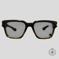 Chrome Hearts Bulge Glasses in Olive/Silver