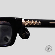 Chrome Hearts Asstraordinaire Glasses in Black/Gold