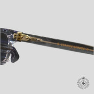 Chrome Hearts Pen 15 Sunglasses in Clear/Gold