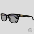 Chrome Hearts Vagilante Sunglasses in Black/Gold