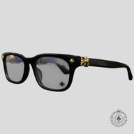Chrome Hearts Vagilante Sunglasses in Black/Gold