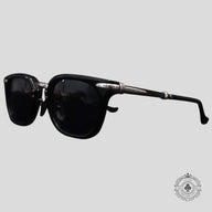 Chrome Hearts Titanasluvr Glasses in Black/Silver