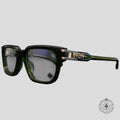 Chrome Hearts Bulge Glasses in Green/Silver