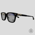 Chrome Hearts Cox Ucker Glasses in Black/Silver