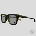 Chrome Hearts Ambidixtrous Sunglasses in Green/Gold