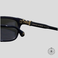 Chrome Hearts Cox Ucker Sunglasses in Blue/Silver