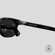 Chrome Hearts Drippin Glasses in Black/Silver
