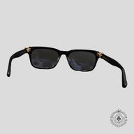 Chrome Hearts Vagilante Glasses in Black/Gold