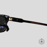 Chrome Hearts Bulge Glasses in Brown/Gold