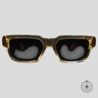 Chrome Hearts 2 Thick Sunglasses in Clear/Gold