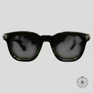 Chrome Hearts Smoke Show Sunglasses in Green/Silver
