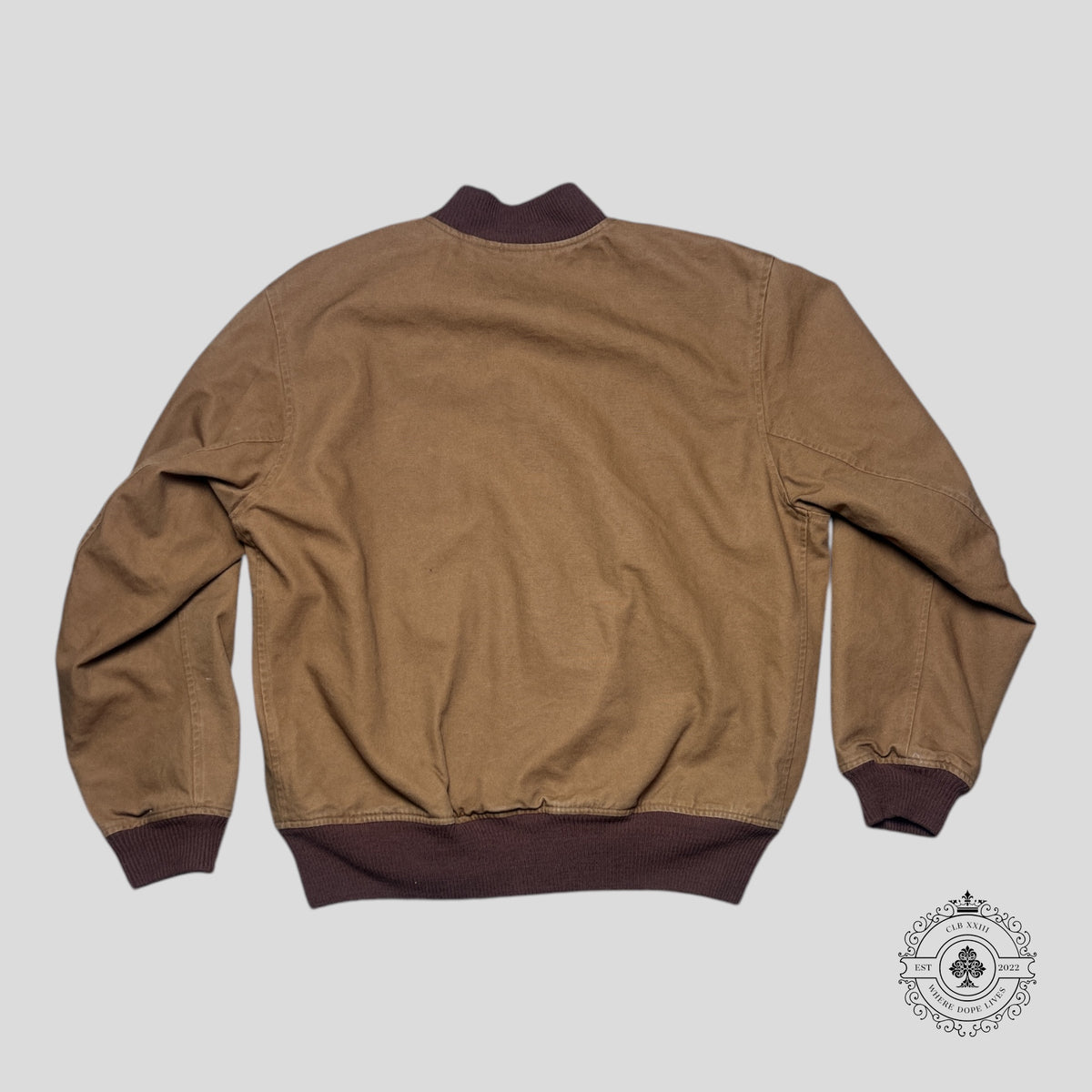 RRL Indian Chief Reversible Bomber Jacket in Brown/Camo