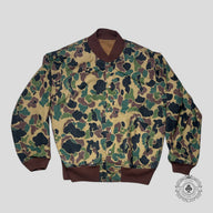 RRL Indian Chief Reversible Bomber Jacket in Brown/Camo