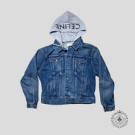 Celine Hooded Denim Jacket