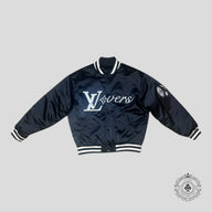 Louis Vuitton LV Lovers Baseball Bomber Jacket in Black