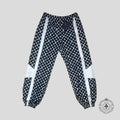 Louis Vuitton Monogram Printed Technical Trackpants in Black/White
