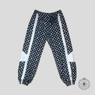Louis Vuitton Monogram Printed Technical Trackpants in Black/White