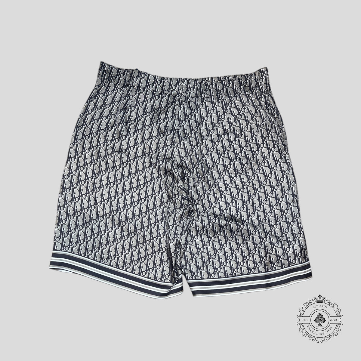 Dior Oblique Shorts in Brown