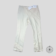 Celine Mohair Suit Pants in Cream