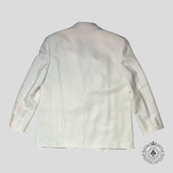 Celine Mohair Suit Jacket in Cream