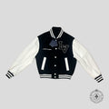 Louis Vuitton Marque Deposee Varsity Jacket in Black/White