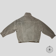 Balenciaga Oversized Fleece Jacket in Brown