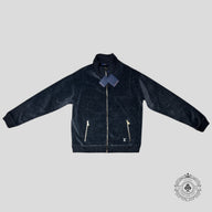 Louis Vuitton X Park Seo-Bo Velvet Tracktop in Dark Grey