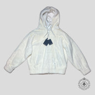 Louis Vuitton Mink Hoodie in White
